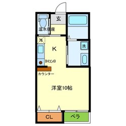 ｸﾞﾗﾝｼｬﾘｵ山本通3の物件間取画像